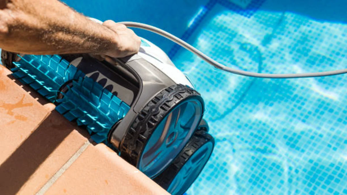 robot piscine sans fil