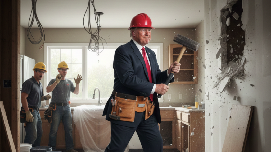 La décision de Trump qui va directement impacter le coût de vos travaux